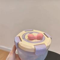 ราคา กล่องข้าว ปิ่นโต กล่องสลัด โดปามีน กล่องเบนโตะกล่องอาหารกลางวันพนักงานออฟฟิศกล่องอาหารกลางวันแบบเรียบง่ายกล่องผลไม้ชามเบนโตะสาวสองชั้น (44853687104)