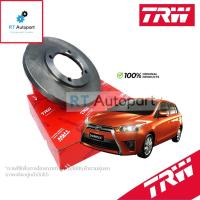 ราคา TRW (1แผ่น) จานดิสเบรคหน้า Toyota Vios Yaris NCP150 NSP152 ปี13-20 J E G ดรัม / จานดิสเบรค จานเบรค วีออส ยาริส / DF4806 (12502411749)