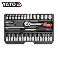 ราคา (มีใบกำกับภาษี) YATO YT-14471 ชุดบล็อก 1/4″ 38 ตัวชุด (5283566631)