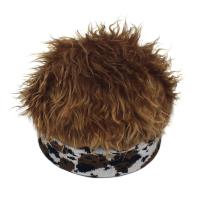 ราคา ผสมสีทอเจ้าของบ้านหมวกหมวกสวมหัวแฟชั่นตลกหมวกขนสัตว์หมวกปลอมพร้อมสต็อก (50602620978)