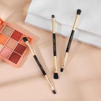 ราคา แปรงแต่งหน้าสองหัวอายแชโดว์บาร์ไฟเบอร์ผมเครื่องสําอางแปรงเครื่องสําอาง (42226142628)