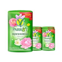 ราคา สบู่นกแก้ว​ พฤกษา​นกแก้ว​ สบู่ก้อน กลิ่นพฤกษา​ 105กรัม​ (แพค4ก้อน)​ (41164350682)