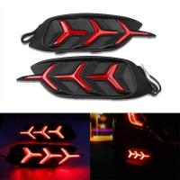 ราคา LED สะท้อนกันชนหลังไฟท้ายไฟเบรกสำหรับ2016-2021 Honda Civic Sedan (27154656073)