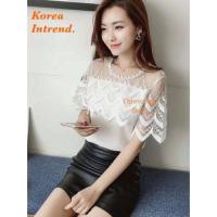 ราคา เสื้อแฟชั่นสวยๆ​ใส่สวยมากๆ เสื้อแฟชั่นสไตล์เกาหลีเนื้อดีใส่สบาย#เสื้อแฟชั่นเกาหลี (2382302845)