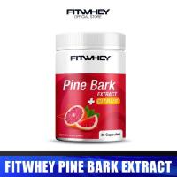 ราคา FITWHEY SUPPLEMENTS PINE BARK EXTRACT + CITRUS (30 CAPSULES) | สารสกัดจากเปลือกสน & ส้ม (8286783497)