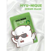 ราคา มิว-นิค อะโล เซรั่ม มาสก์ MYU-NIQUE Aloe Serum Mask มาสก์หน้าสูตรว่านหางจระเข้ (5074118382)