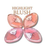 ราคา GINA GLAM HIGHLIGHT BLUSH PALETTE (G67) จีน่า เกลม ไฮไลท์ บลัช พาเลทท์ x 1 ชิ้น abcmall (26706239404)