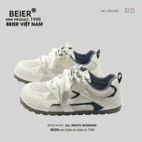 ราคา BEIER AUD 100% รองเท้าผ้าใบ Beier รองเท้าผ้าใบ beier ตาข่ายสีฟ้าสุดเท่ ฤดูร้อน 3635 (43267180130)