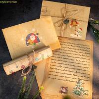 ราคา สไตล์เวนิว จดหมายกระดาษพรรคการ์ดอวยพร6ชิ้น/เซ็ตของขวัญวินเทจซานตาคลอสคริสต์มาสซอง (44603334013)