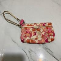 ราคา coach wallet โค้ช แท้ กระเป๋าตังคล้องมือ มือสอง (18279382948)