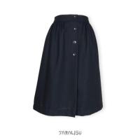 ราคา กระโปรงทรงเอสีกรม MUJI (เอว 29") มือสอง (22748916497)