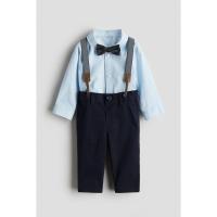 ราคา H&M(เอชแอนด์เอ็ม) ชุดเซ็ตสุดหรู 3 ชิ้น Infants 3-piece dressy set 1300073_1 (43567050023)