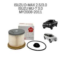 ราคา SAKURA กรองเขื้อเพลิง กรองโซล่า ISUZU D-MAX 2.5 3.0 MU-7 3.0 ปี 2008-2011 (11701130019)