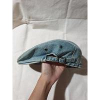 ราคา หมวก Flat cap ผ้ายีนส์ มือสอง (11342306875)