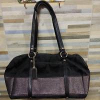 ราคา กระเป๋าสะพายข้างทรงหมอน Coach แท้ มือสองสภาพสวย (2415447971)