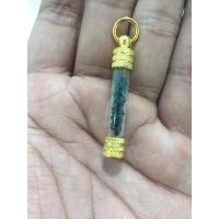 ราคา สีผึ้งเขียว หลวงปู่ทาบ วัดกระบกขึ้นผึ้ง บรรจุในหลอดตะกรุด พร้อมบูชา (11760253276)