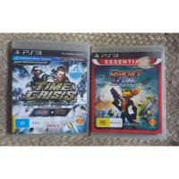 ราคา แผ่นเกม ps3 มือสองแผ่นแท้ แพ็คคู่ราคาพิเศษ TIME CRISIS & RATCHET CLANK (26130681159)