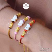 ราคา ข้อมือปี่เซียะทองคำแท้ 99.99% แบบคู่คั่นตัวร้อย ปี่เซียะคู่ ข้อมือปี่เซียะทองแท้ ปี่เซียะทอง ปี่เซียะ (8211743080)