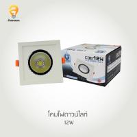 ราคา โคมไฟดาวน์ไลท์ IWC-DL-COB-12W แสงขาว (11248602216)