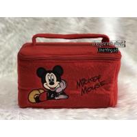 ราคา กระเป๋าใส่เครื่องสำอางลายมิกกี้เมาส์❌เก็บปลายทางมีส่วนลดค่าส่ง❌ (5587865405)