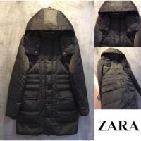 ราคา [พร้อมส่ง] เสื้อโค้ทขนเป็ด zara แท้ (820713062)