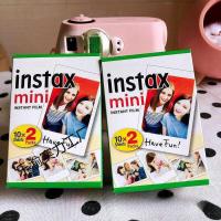 ราคา กระดาษภาพถ่ายโพลารอยด์ Fuji 10 ซม. 20 แผ่นขอบสีขาวเหมาะสําหรับ instax mini ฟิล์มกระดาษภาพถ่ายโพลารอยด์ขายส่ง xindianK (54453790660)