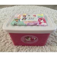 ราคา ทิชชูเปียก 10 ห่อ1กล่อง (ห่อละ 80 แผ่น) แถมฟรีกล่องใส่ของอเนกประสงค์สุดน่ารัก ลายหมีsf06 (51402591223)