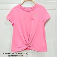 ราคา เสื้อเด็ก POLO RALPH LAUREN แท้100% สีชมพูน่ารักๆ ปักม้าสีเขียวผ้านิ่มๆใส่สบายค่ะ ไซส์ XL(16) (22634993109)