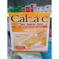 ราคา Calza C Calcium1500mg.+C แบบผงดูดซึมดี บำรุงกระดูก 30 ซอง (7940486020)