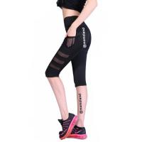 ราคา กางเกงออกกำลังกาย กางเกงโยคะ มีกระเป๋าด้านข้าง 2 ข้าง กางเกง 5 ส่วน ดีไซร์สวย ใส่สบาย ผ้าหนา (4457144527)