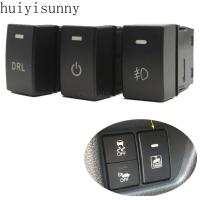 ราคา Hys ด้านหน้าหมอกโคมไฟปุ่มสวิทช์รถ LED DRL กระจกมองหลังความร้อนสวิทช์สําหรับ Honda Fit HRV CRV VEZEL 2017 2018 2019 2020 2021 (28265942307)