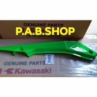 ราคา ฝาครอบข้างท้ายอันบนสีเขียวKSR110ตัวนิว(36001-0208-290,36001-0210-290) (26731794865)