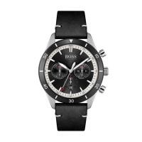 ราคา HUGO BOSS นาฬิกาข้อมือผู้ชาย SANTIAGO รุ่น HB1513864 สายหนัง สีดำ 44มม. (45203352345)