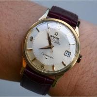 ราคา Vintage Omega Constellation Pie Pan Automatic หอดูดาว ขาสิงห์ 12 เหลี่ยม ทองหุ้ม หลักตัวเลขสลับหลักขีด หน้า silver tone (21848872979)