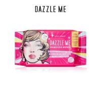 ราคา ส่งฟรี/แท้ เมคอัพคลีนซิ่งไวพส์ ทิชชู่แผ่นเช็ดเครื่องสำอาง DAZZLE ME Acne Armor Remover Wipes แผ่นเช็ดเครื่องสำอาง (42010763713)