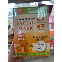ราคา Kiss Beauty Orange To Dear Your Skin Facial Mask 30ml.x10แผ่น (29930818380)