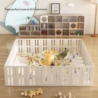 ราคา คอกกั้นเด็ก แผ่นรองคลานในร่มสำหรับเด็ก ประตูความปลอดภัยสำหรับเด็กเล็ก รั้ว แผ่นรองคลาน ไม่มีใครเทียบได้ (51751522464)