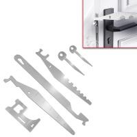 ราคา 4ชิ้น/6ชิ้นล็อคคันโยกเครื่องมือล็อคพิคกุญแจช่างกุญแจเปิดประตูหยิบเครื่องมือ (51453871560)