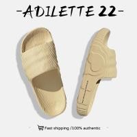 ราคา Adidas Originals Adilette 22 Light Yellow Gx6945 slipper (21583175306)