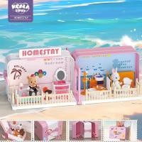 ราคา Koala Diary **กล่องบรรจุบุบ** Koala Town Doll House - Suitcase Series บ้านตุ๊กตา บ้านกระต่าย (27389367835)
