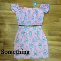 ราคา ชุดเซตกระโปรง งานป้าย someting (241276499)