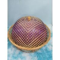 ราคา ชุดฝาชี+ขันโตกฝาชีลายไทยขนาด22นิ้วขันโตก24นิ้ว (9245522622)