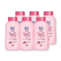 ราคา เบบี้มายด์ แป้งเด็กสวีทตี้พิ้งค์พลัส 45/50 กรัม 1 แพ็ค 6 กระป๋อง (22157798812)