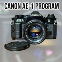 ราคา CANON AE1 PROGRAM CANON LENS FD50MM.F1.4 (24735712458)