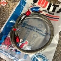 ราคา สายถัก SWIT แท้ งานถุง หัวงอ 45 องศา ความยาว 36 นิ้ว ใส่เวฟ 100/110i/125r-s-ังลม/125i ปลาวาฬ-Led มีโอ/ฟีโน่/นูโว/หลีด 1 (44412469166)