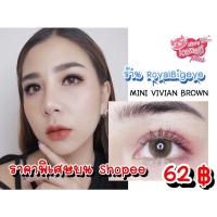 ราคา ส่งด่วนทุกวัน‼️คอนแทคเลนส์ Mini Vivian Brown / Gray - Kitty Kawaii ขนาดมินิ (13455363462)