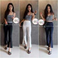 ราคา กางเกงขาม้าผ่าหน้า (242929641)