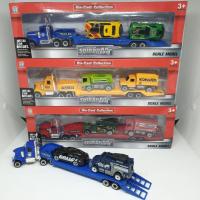 ราคา ลดราคา!! ถูกที่สุด โมเดลรถบรรทุก ของเล่นรถบรรทุกรถเหล็ก รถเหล็ก รถบรรทุกรถเหล็ก Die Cast เทรลเลอร์​ รถเหล็กเทรลเลอร์ (3848025848)