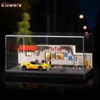 ราคา Kloware 1/64 รุ่นรถจอแสดงผลกรณีรถDiecast DioramaจอแสดงผลLED DIY Diaroma Cultural Creative Storeฉากสําหรับชั้นวาง (43126197976)