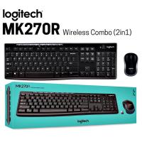ราคา ⚡️คีย์บอร์ดและเมาส์ไร้สาย⚡️ LOGITECH MK270R Wireless Combo Mouse + Keyboard (คีย์ไทย-อังกฤษ) ประกัน 3 ปี (1544698626)
